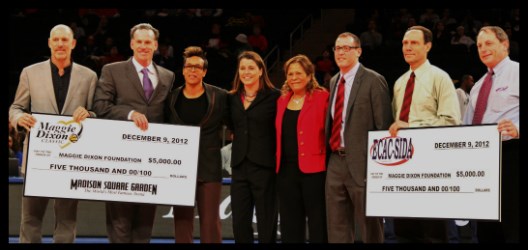ECAC-SIDA group makes $5,000 donation to Maggie Dixon Foundation for heart arrhythmia research, screenings